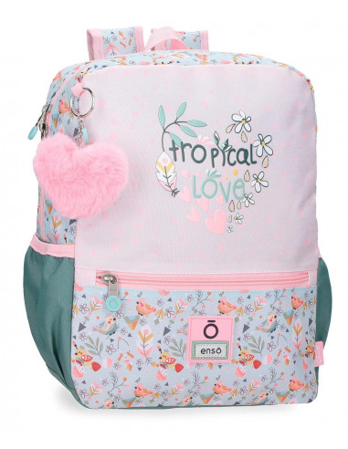 96423D1  ADAPT. BACKPACK 32CM.  TROPICAL LOVE